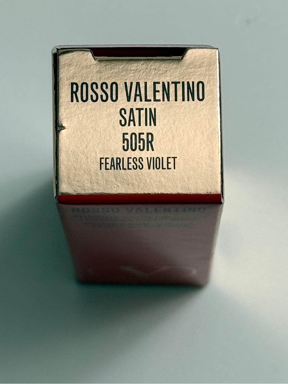Valentino Rosso Satin Lipstick - Fearless Violet 505R - NIB - Picture 4 of 5